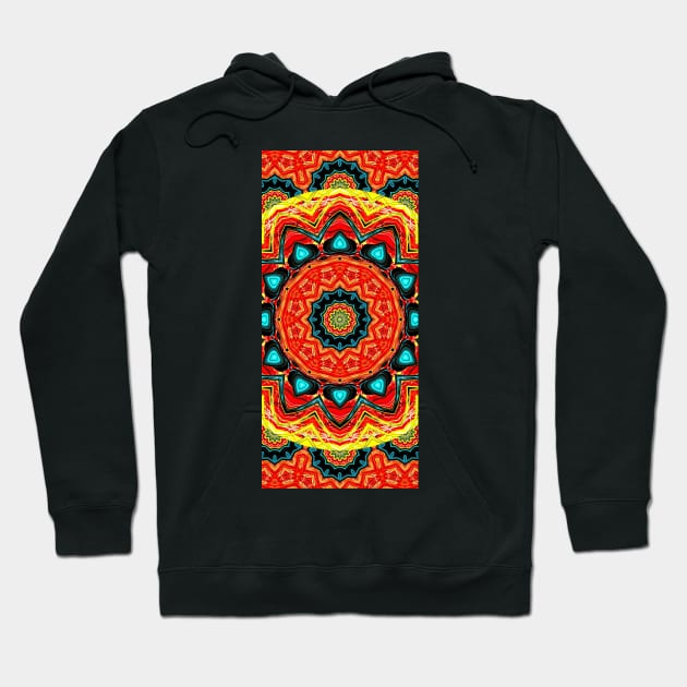 Mandela fire Hoodie by Dawaly